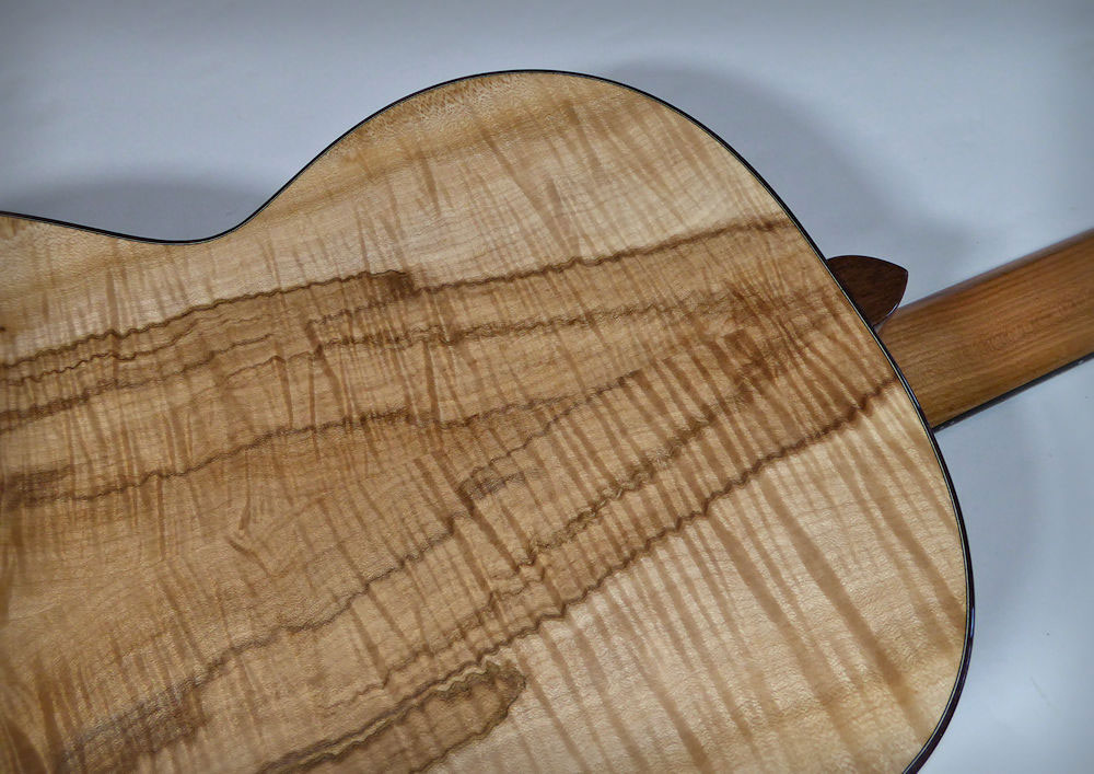 Brook Taw spalted sycamore close up