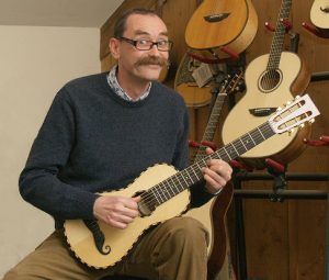 Moustachioed Brook Travel Guitar