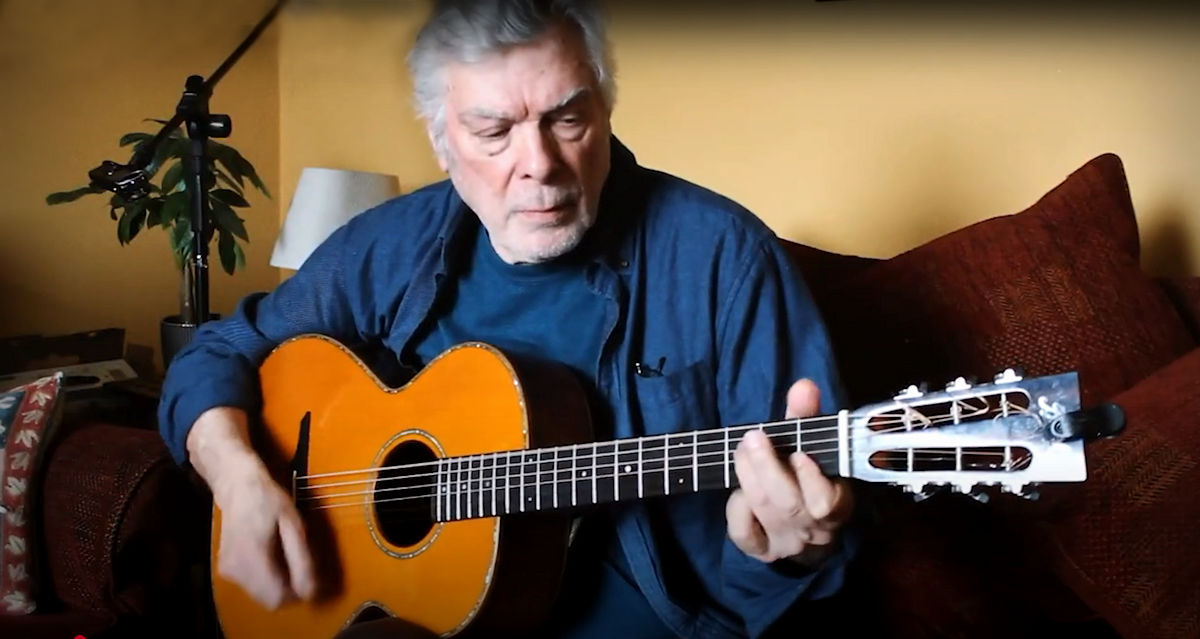 Steve Tilston and his Brook Calder